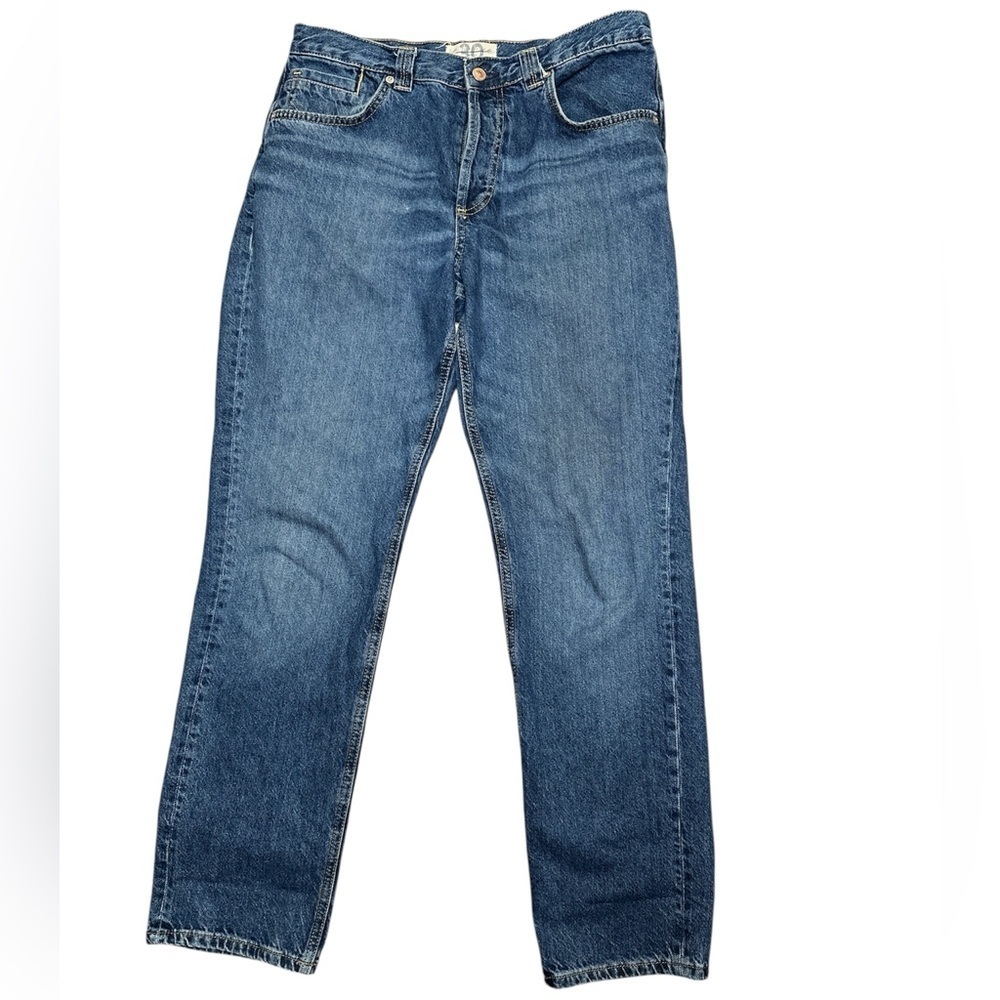 Free People We The Free Curvy Siren Straight Leg Jeans Size 30